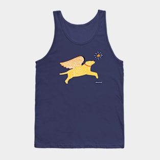 Stephen Huneck Angel Dog Tank Top